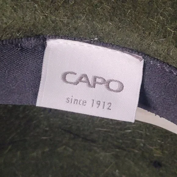 Capo Green Wool Hat size 7 MED - Picture 9 of 12